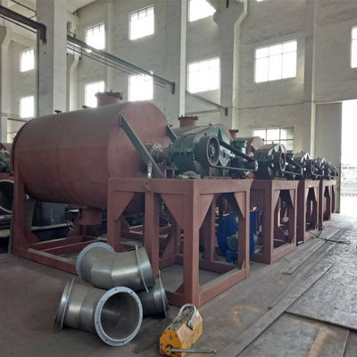उच्च दक्षता सीवेज स्लज ड्रायर 380V 50Hz औद्योगिक रोटरी ड्रायर