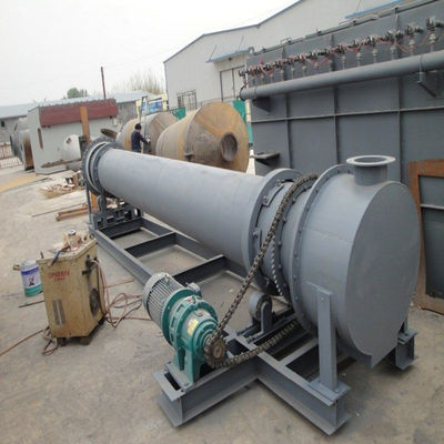उच्च दक्षता सीवेज स्लज ड्रायर 380V 50Hz औद्योगिक रोटरी ड्रायर