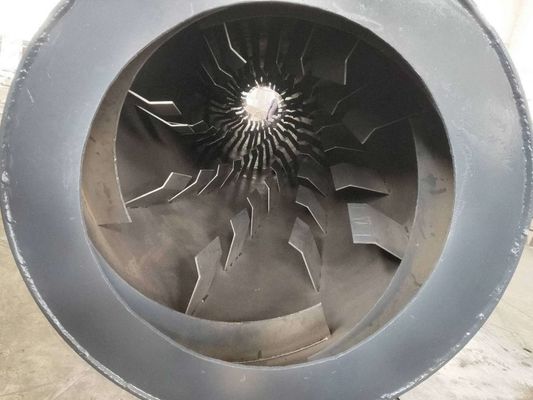 टिकाऊ सीवेज स्लज ड्रायर 10t/H-15t/H रेत रोटरी ड्रायर औद्योगिक