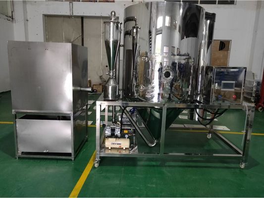 एग पाउडर सेंट्रीफ्यूगल स्प्रे ड्रायर 6L/H एटमाइजिंग सिस्टम के साथ अनुकूलित