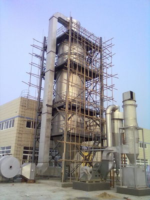 SUS304 SUS304L स्प्रे ड्राई टॉवर, बड़े स्प्रे ड्रायर सिरेमिक उद्योग