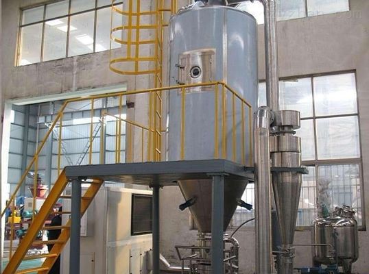 दबाव नोजल स्प्रे ड्रायर मशीन 450V अनुकूलन सरल संरचना