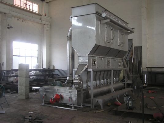 फार्मास्युटिकल आसान ऑपरेशन के लिए वाइब्रेटिंग फ्लूइड बेड ड्रायर 1 साल की वारंटी