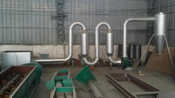 चूरा पल्स ट्यूब स्टार्च चावल सुखाने के उपकरण 220V-450V आटा सुखाने की मशीन