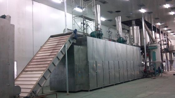 सिंगल लेयर कन्वेयर मेश बेल्ट ड्रायर मशीन SUS316 SUS316L