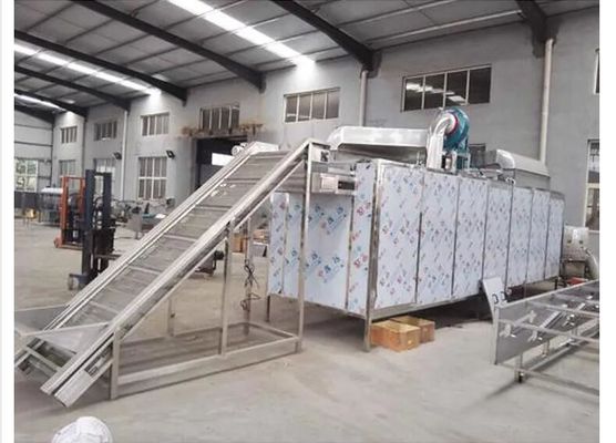 220V 380V सतत ड्रायर मशीन औद्योगिक बेल्ट ड्रायर आसान संचालन