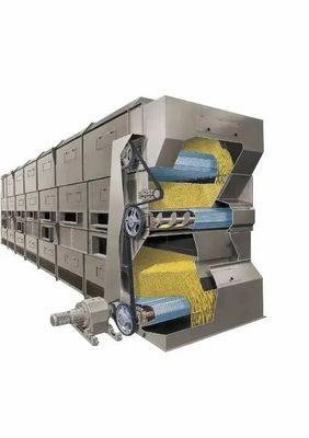 प्याज / अदरक के लिए DWG सीरीज मल्टीलेयर हॉट एयर कन्वेयर बेल्ट ओवन