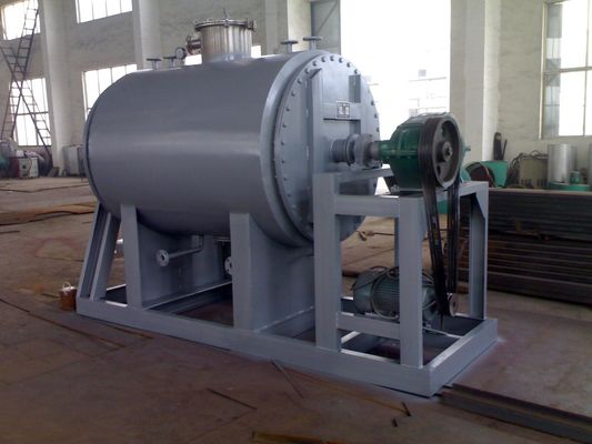 ZPG खोखले ब्लेड रोटरी वैक्यूम ड्रम ड्रायर 300L - 6000L वैक्यूम रेक ड्रायर