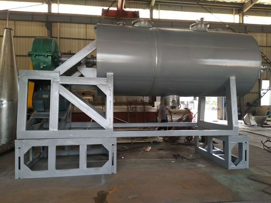 ZPG खोखले ब्लेड रोटरी वैक्यूम ड्रम ड्रायर 300L - 6000L वैक्यूम रेक ड्रायर