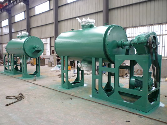 ZPG खोखले ब्लेड रोटरी वैक्यूम ड्रम ड्रायर 300L - 6000L वैक्यूम रेक ड्रायर
