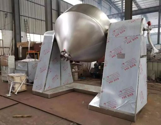फार्मास्युटिकल के लिए 3rpm-13rpm औद्योगिक मिक्सर मशीन रोटरी कोन वैक्यूम ड्रायर