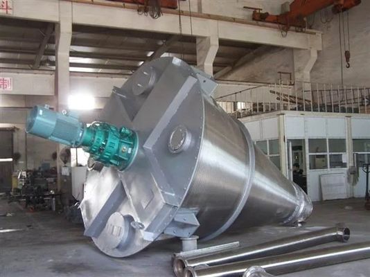 50Rpm-32Rpm शंक्वाकार वैक्यूम ड्रायर, कार्यक्षेत्र वैक्यूम मिक्सर ब्लेंडर