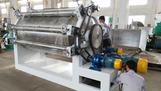 मकई स्टार्च / गेहूं सुखाने की मशीन 220V 380V घूर्णन ड्रम ड्रायर