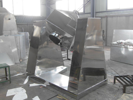 1.5kw-22kw बड़ी औद्योगिक मिक्सर मशीनें भोजन / रसायन के लिए स्क्वायर कोन मिक्सर