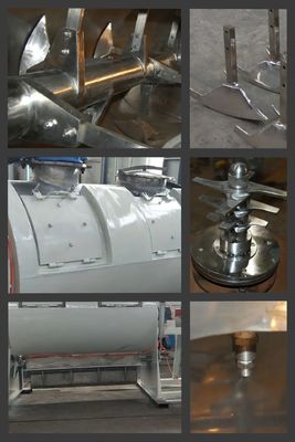 50L-9000L औद्योगिक मिक्सर मशीनें LD / LDH क्षैतिज रिबन ब्लेंडर