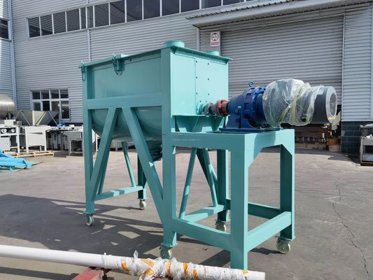 WLDH क्षैतिज रिबन ब्लेंडर मिक्सर 250L-10000L डबल हेलिक्स रिबन ब्लेंडर