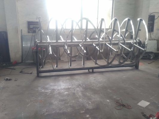 250L-10000L रिबन ब्लेंडर पाउडर मिक्सर, हल ब्लेंडर मिक्सिंग मशीन