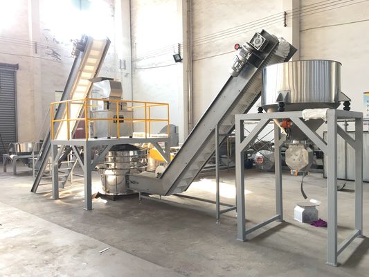 खाद्य पदार्थों के लिए अनुकूलित पीस मिल मशीन 3KW-11KW सब्जी पीसने की मशीन