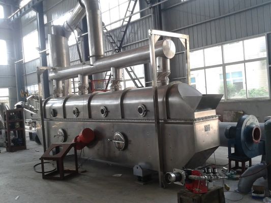 पीएलसी नियंत्रण प्रणाली और 100-1000 किलोग्राम/घंटे की क्षमता के साथ ऊर्जा कुशल द्रवित बिस्तर ड्रायर